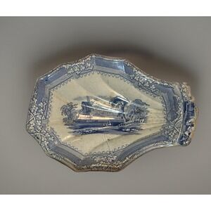 Antique George Wooliscroft EON Pattern Ironstone Plate Registered 1852